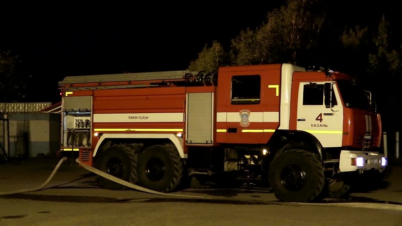 Пожарные локализовали возгорание в павильонах во Владимирской области