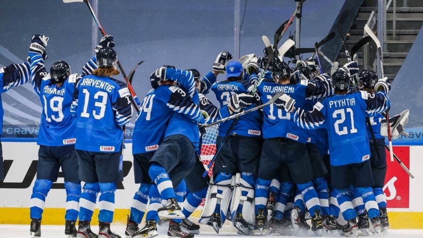 Россия пропустила вторую шайбу в матче с Финляндией за бронзу МЧМ-2021 по хоккею