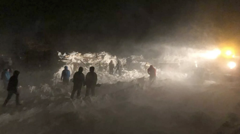 В Норильске объявили день траура по погибшим при сходе лавины