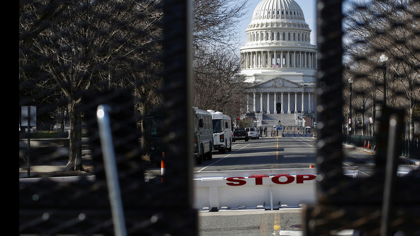 CNN: в Вашингтоне полиция Капитолия задержала вооружённого мужчину