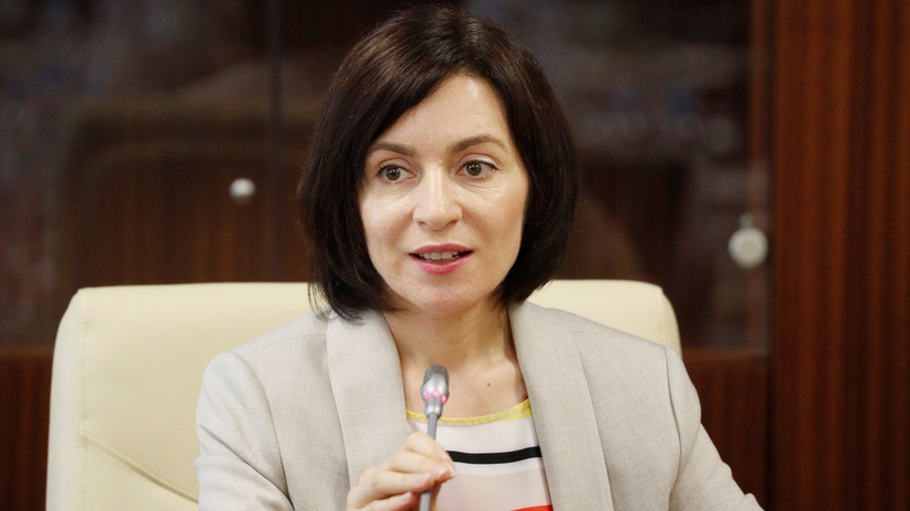 Санду назвала приоритеты работы на посту президента Молдавии
