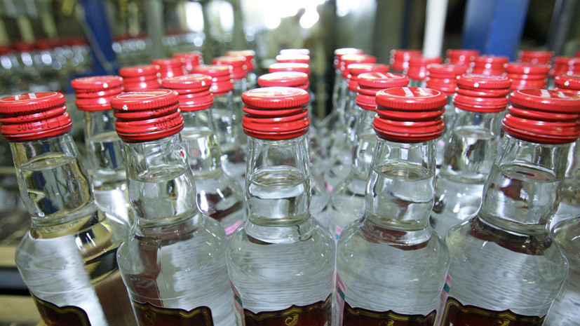 В Росстате сообщили о росте цен на водку