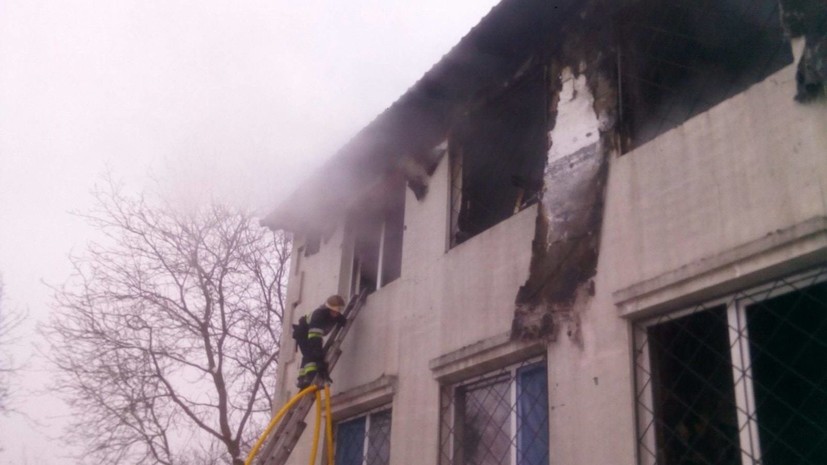 Сгоревший в Харькове дом престарелых работал нелегально