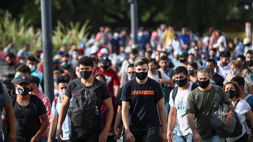 В Аргентине за сутки выявили 10 753 случая коронавируса