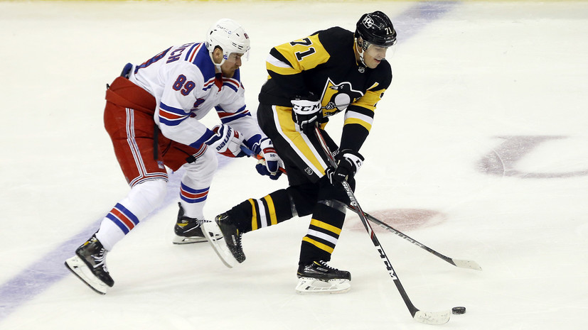 Передача Малкина помогла «Питтсбургу» обыграть «Рейнджерс» в НХЛ
