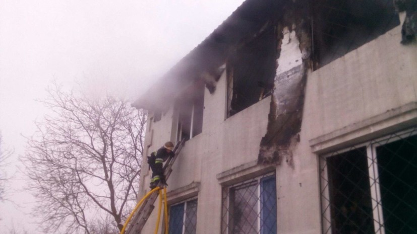 Число жертв пожара в харьковском доме престарелых возросло до 16