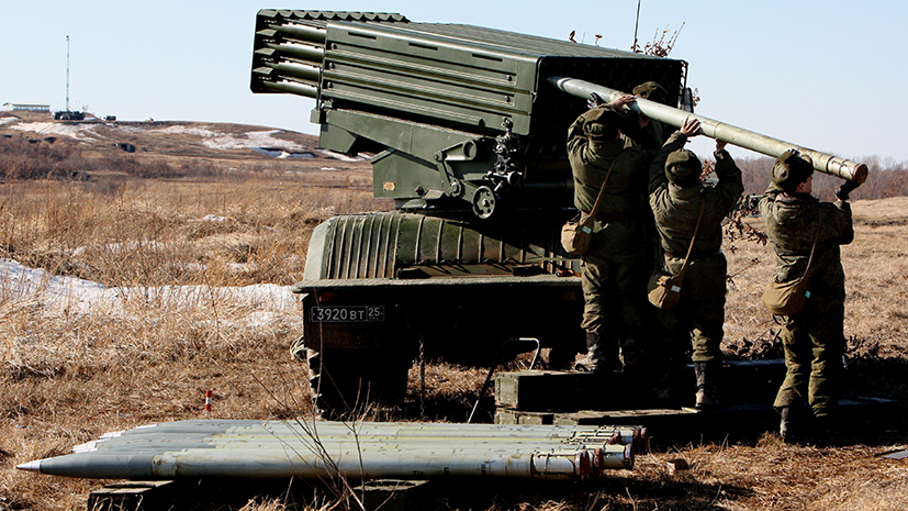 В Оренбургской области прошли учения военнослужащих ЦВО