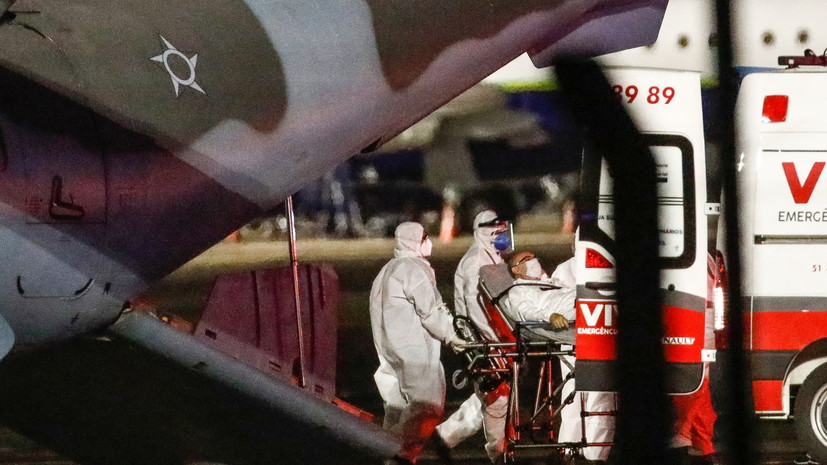 В Бразилии за сутки выявили более 63 тысяч случаев коронавируса