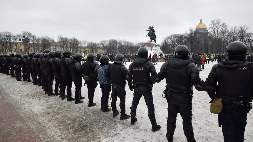 В Петербурге возбудили дело по факту применения насилия к представителям власти