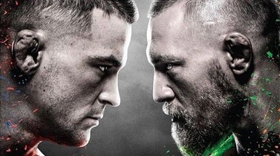 Бойцы UFC Дастин Порье и Конор Макгрегор