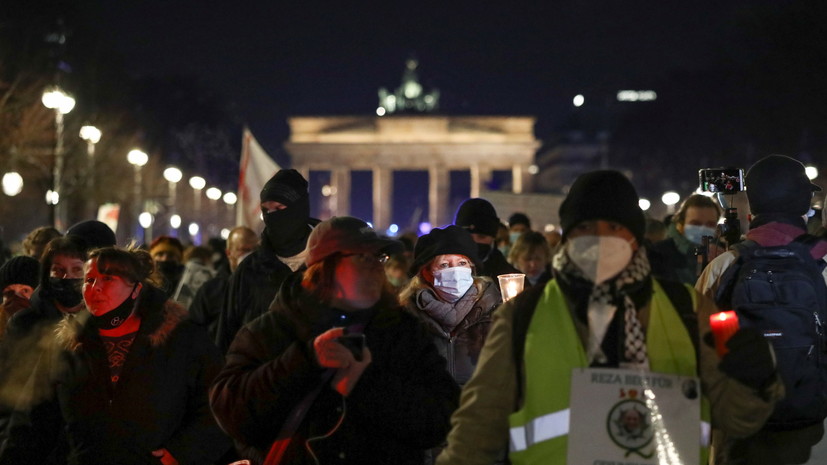 Немецкий активист прокомментировал ситуацию с задержаниями на митингах против карантинных мер в Германии