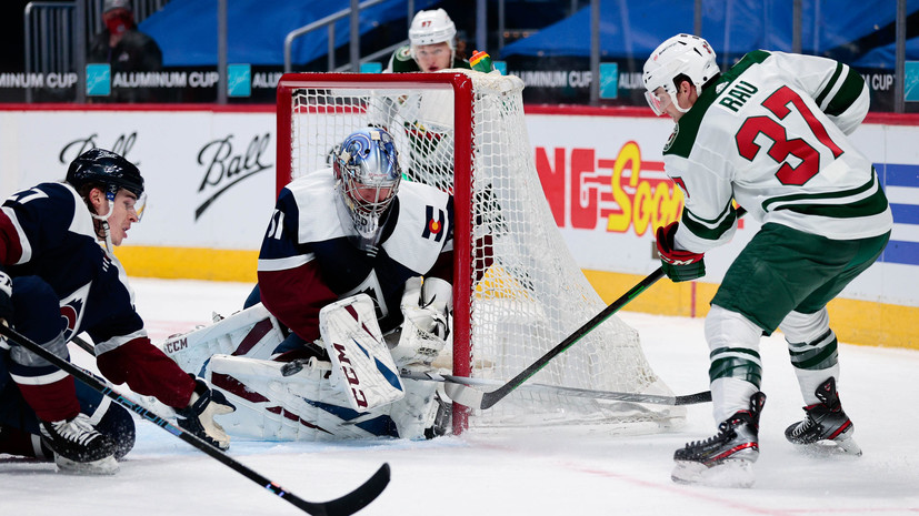 Шайба Капризова не спасла «Миннесоту» от проигрыша «Колорадо» в НХЛ