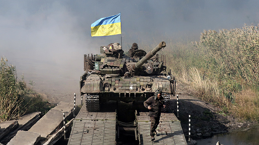 Власти Украины проверят боеготовность войск в Донбассе