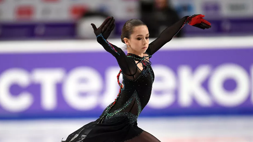 Валиева выиграла короткую программу на Кубке Первого канала