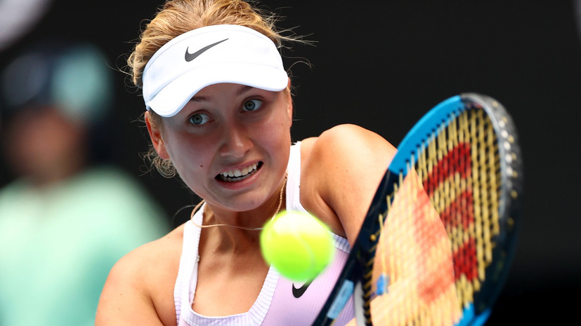 Потапова стартовала на Australian Open с победы над Риске