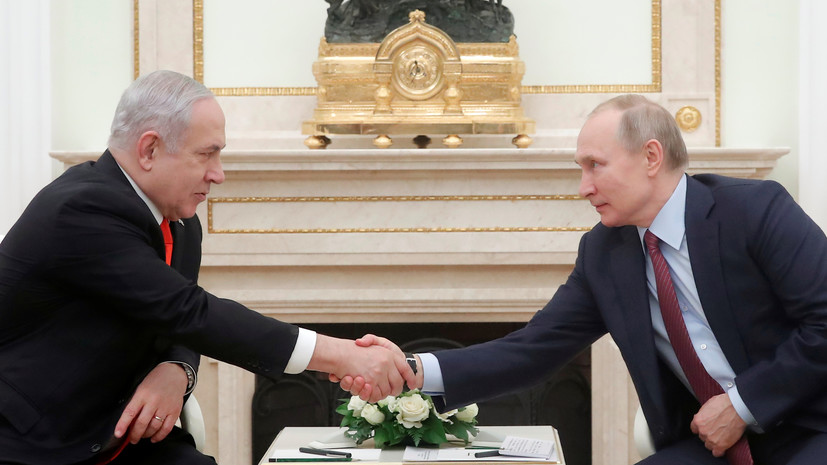 В Кремле рассказали о переговорах Путина и Нетаньяху