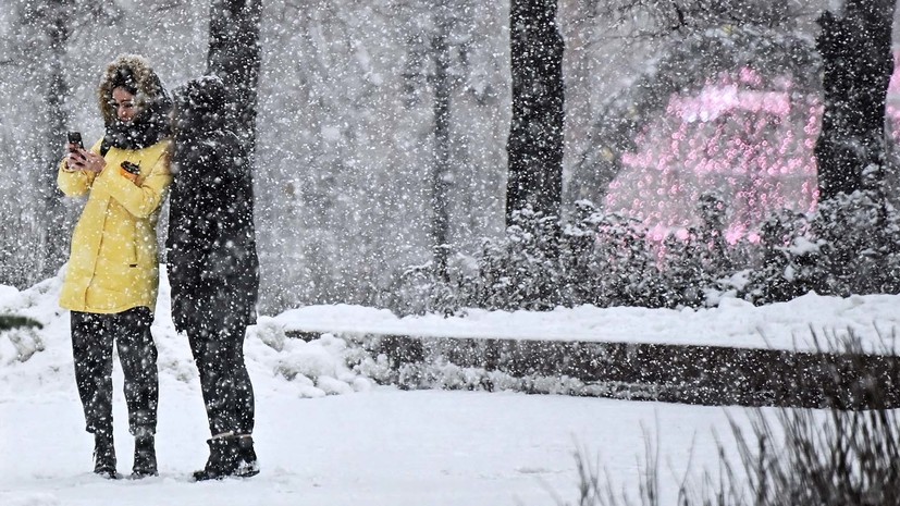 Синоптики прогнозируют метель в Москве