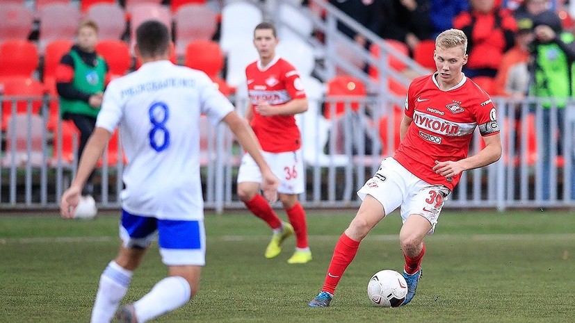 Футболист «Спартака» Маслов заявил о желании поиграть в АПЛ