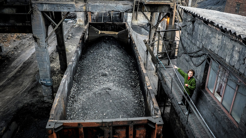 На Украине заявили о заканчивающихся запасах угля на ТЭС