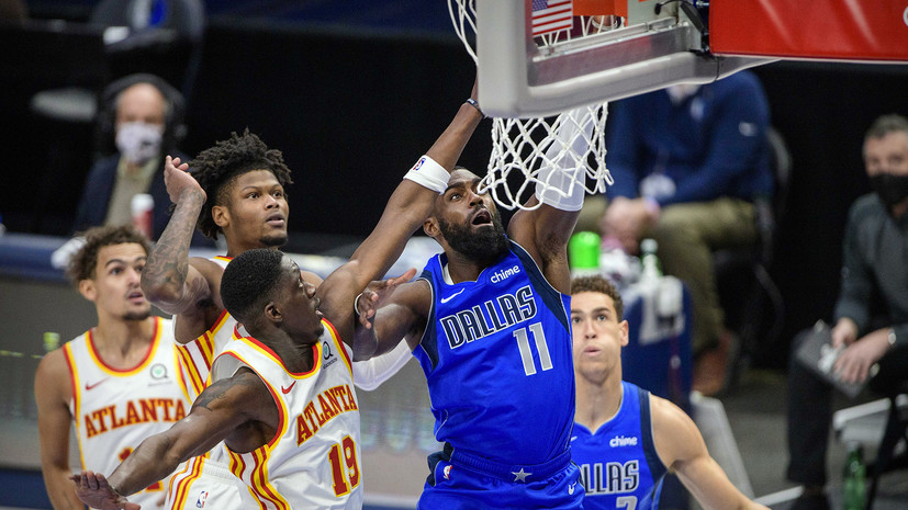 Трипл-дабл Дончича помог «Далласу» победить «Атланту» в матче НБА