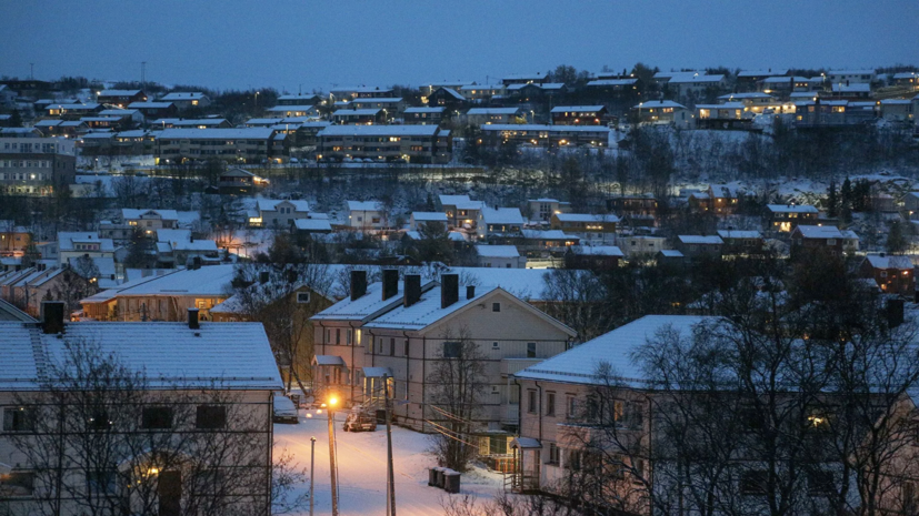 Автобус с российскими рыбаками съехал в кювет в Норвегии