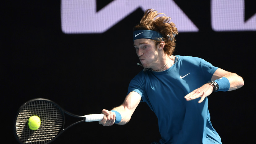 Рублёв высказался о предстоящем матче 1/4 Australian Open с Медведевым