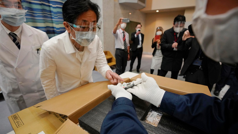 В Японии началась вакцинация от коронавируса