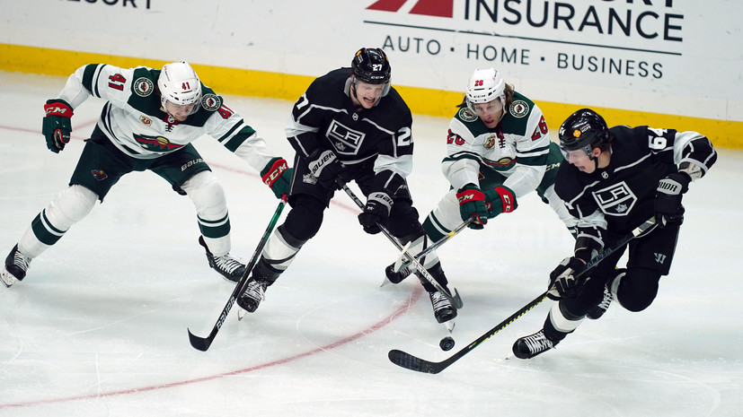 «Миннесота» с Капризовым проиграла «Лос-Анджелесу» в НХЛ