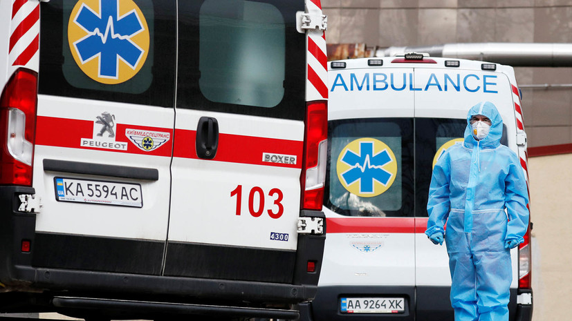 На Украине за сутки выявлено более 6 тысяч случаев коронавируса