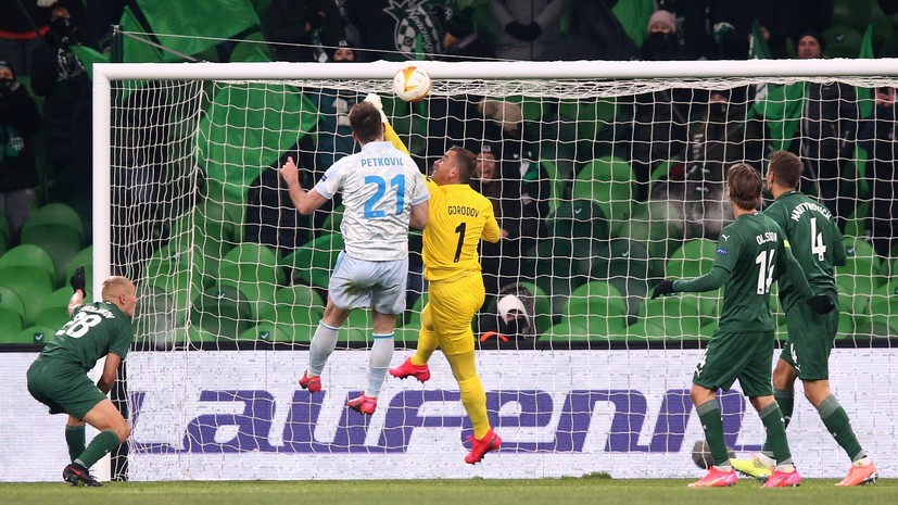 Загребское «Динамо» забило второй мяч в ворота «Краснодара» после ошибки Городова