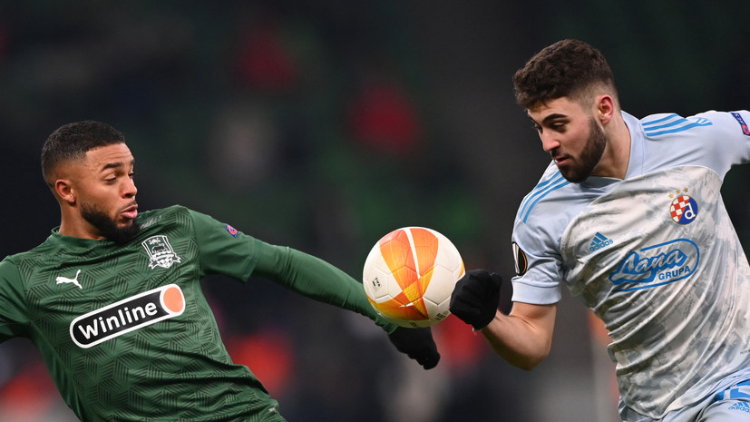 Берг заявил, что «Краснодар» много ошибался в матче с загребским «Динамо»