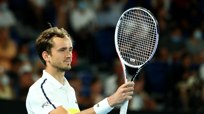 Медведев: всё давление будет на Джоковиче