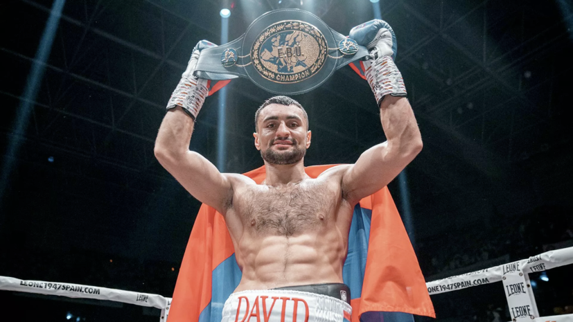 Российский боксёр Аванесян завоевал титул чемпиона EBU