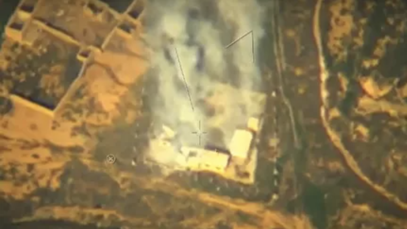 Опубликовано видео применения беспилотника «Орион» в Сирии