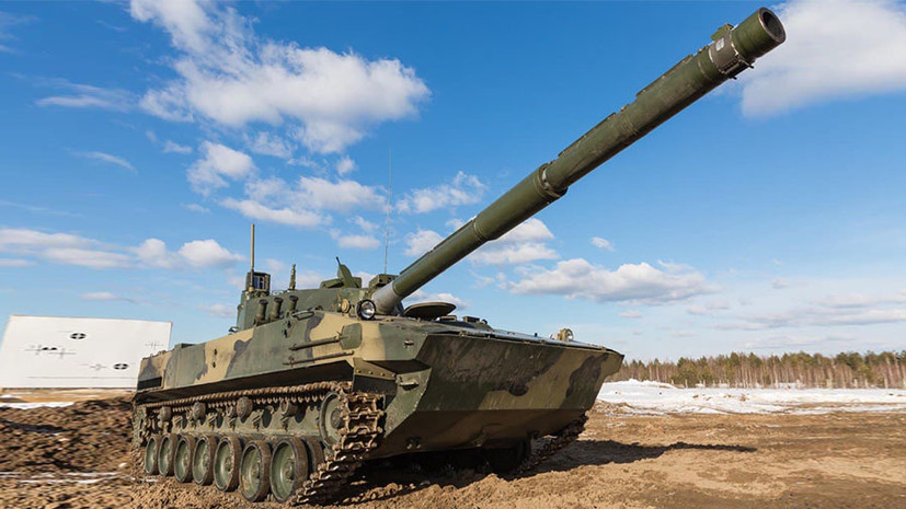 «Единственный в мире образец»: какими преимуществами обладает лёгкий российский танк «Спрут-СДМ1»