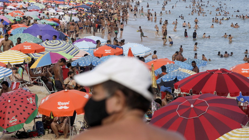 Общее число случаев коронавируса в Бразилии достигло 10 195 160