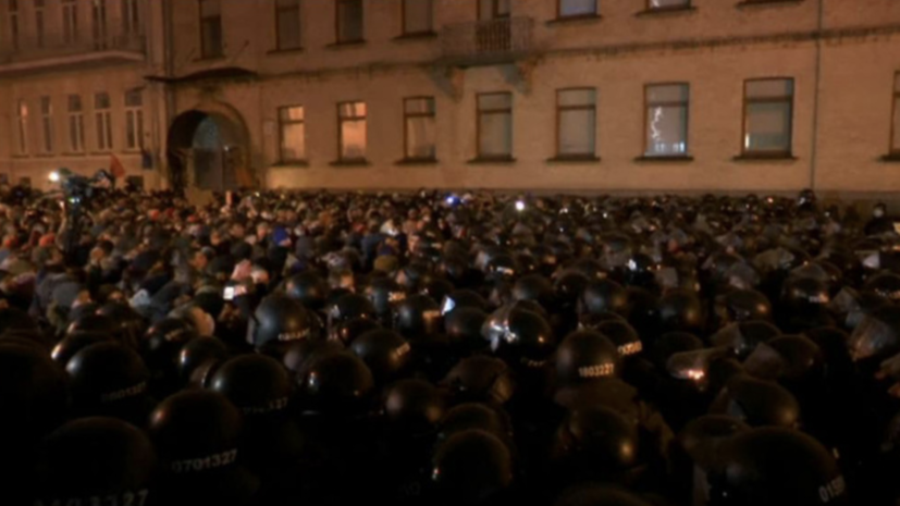 В ходе столкновений в Киеве задержаны 17 человек