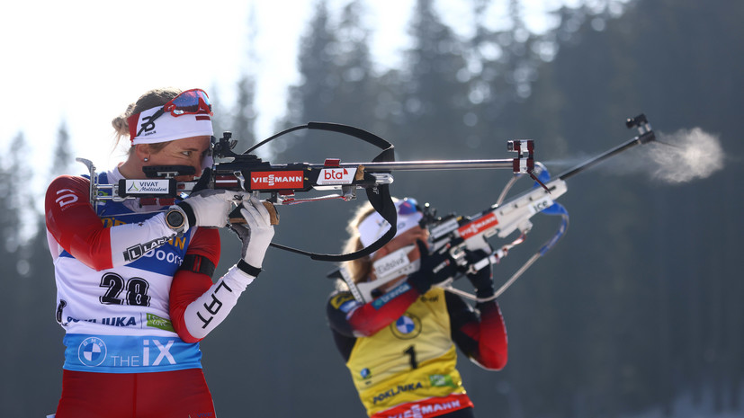 Биатлонистка Бендика выиграла квалификацию на ЧМ по лыжным гонкам