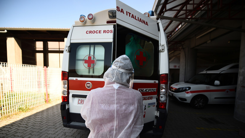 В Италии за сутки зафиксировали почти 20 тысяч случаев коронавируса