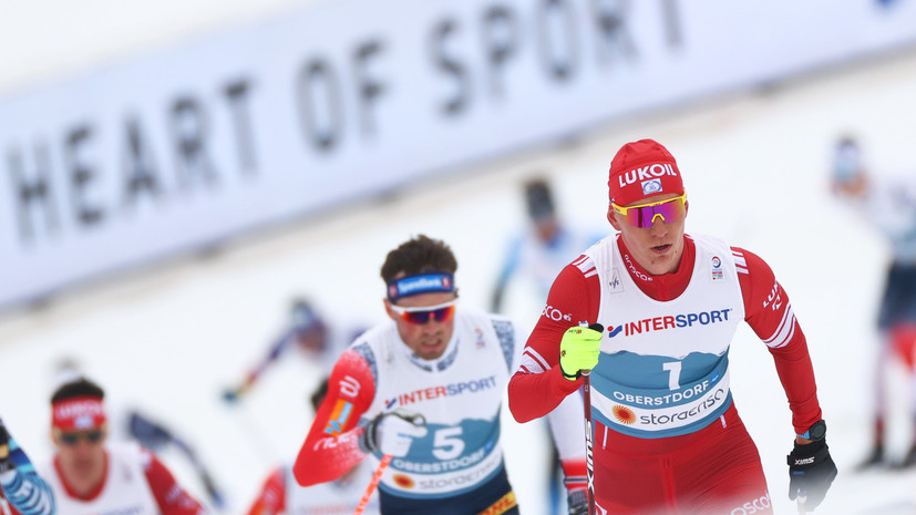 Большунов завоевал золото в скиатлоне на ЧМ по лыжным видам спорта