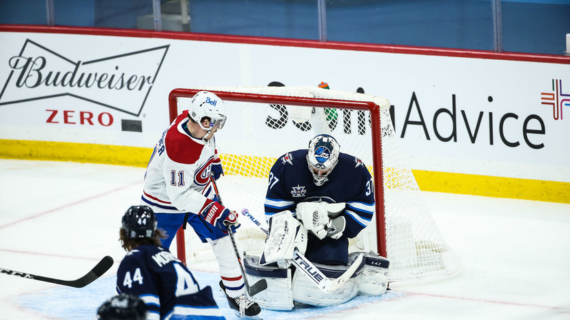 «Монреаль» Романова проиграл «Виннипегу» в матче НХЛ