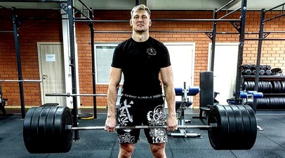 Боец UFC Александр Волков