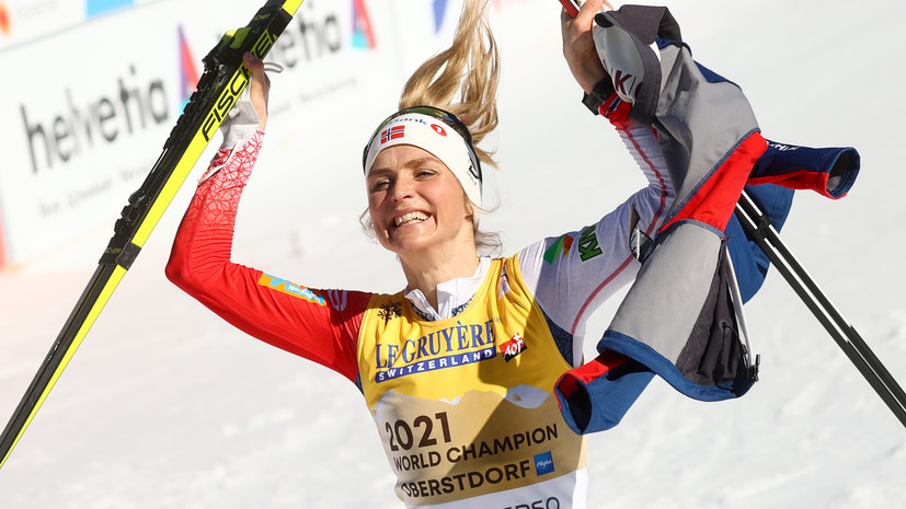 Йохауг — о победе в индивидуальной лыжной гонке на ЧМ: скольжение было лучшим в моей жизни
