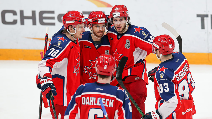 ЦСКА укрепил своё преимущество в серии плей-офф КХЛ со «Спартаком»