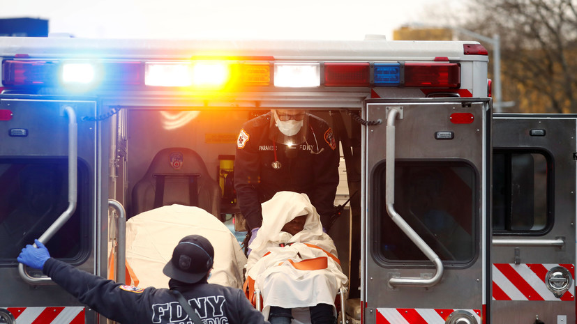 В США за сутки выявлено более 55 тысяч случаев коронавируса