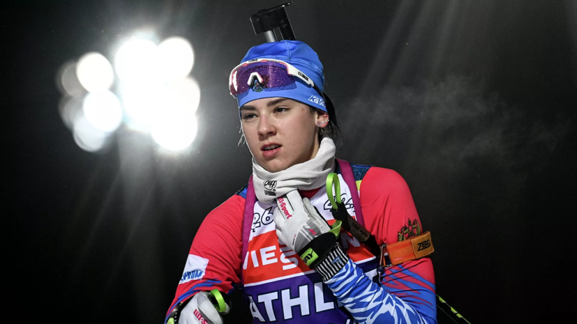 Гореева завоевала серебро в индивидуальной гонке на этапе Кубка IBU