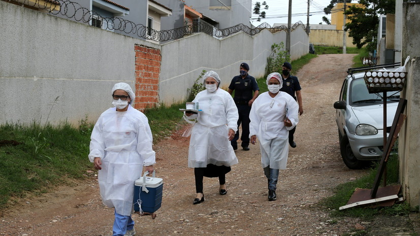 В Бразилии за сутки выявили почти 80 тысяч случаев коронавируса