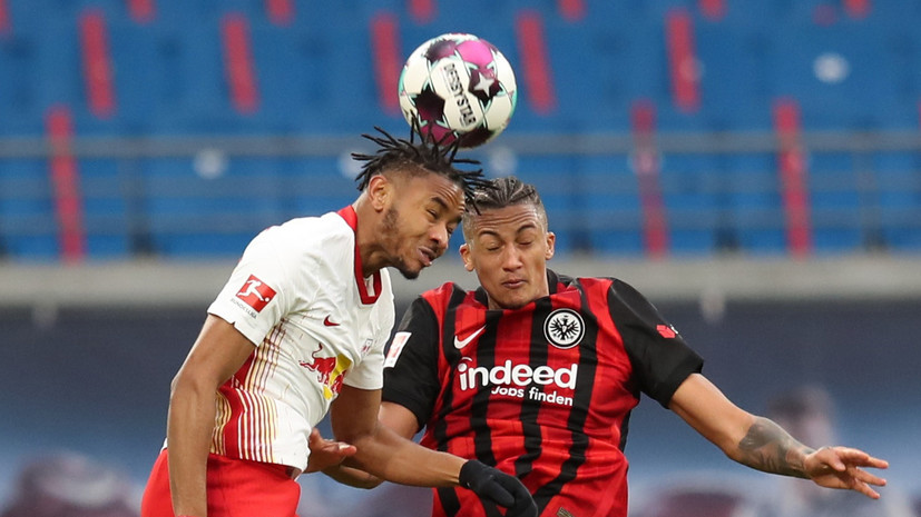 «Лейпциг» не сумел обыграть «Айнтрахт» в Бундеслиге