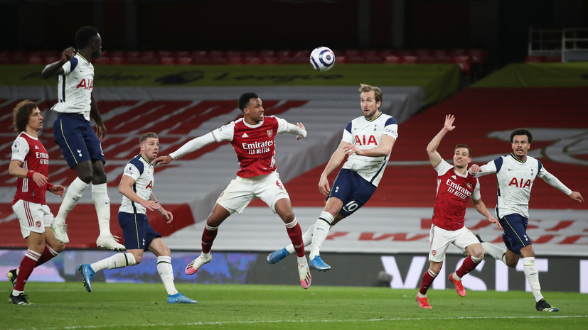 «Арсенал» обыграл «Тоттенхэм» в матче АПЛ благодаря голу с пенальти