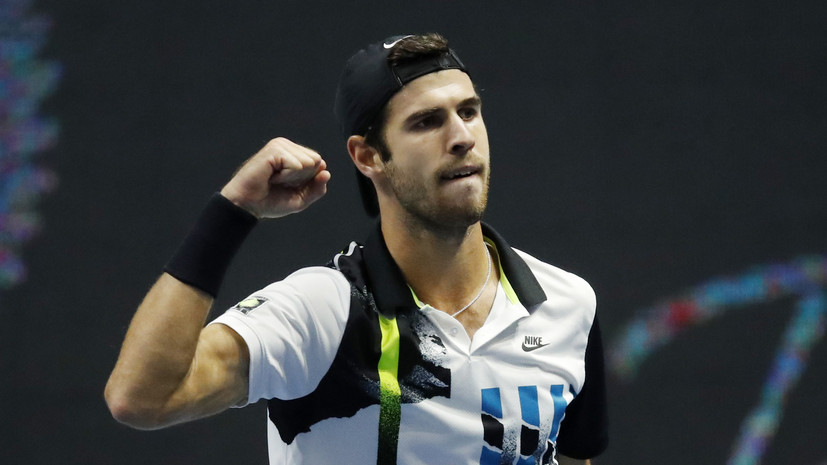Хачанов обыграл Попырина и вышел в третий круг турнира ATP в Дубае